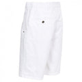 White - Back - Trespass Mens Firewall Casual Shorts