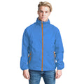 Blue - Back - Trespass Mens Rocco II Waterproof Jacket