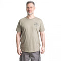 Oatmeal - Side - Trespass Mens Rawhider Casual Short Sleeve T-Shirt