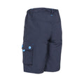 Navy - Back - Trespass Childrens Boys Marty Cargo Shorts