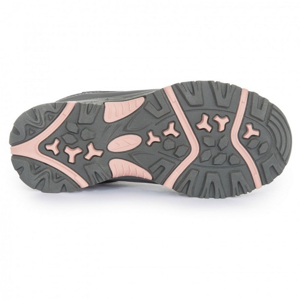 Marlin Blush - Side - Trespass Childrens-Kids Cumberbatch Waterproof Walking Boots