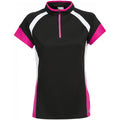 Black - Front - Trespass Womens-Ladies Harpa Short Sleeve Cycling Top
