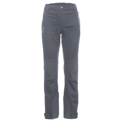 Carbon - Front - Trespass Womens-Ladies Sola Softshell Outdoor Trousers