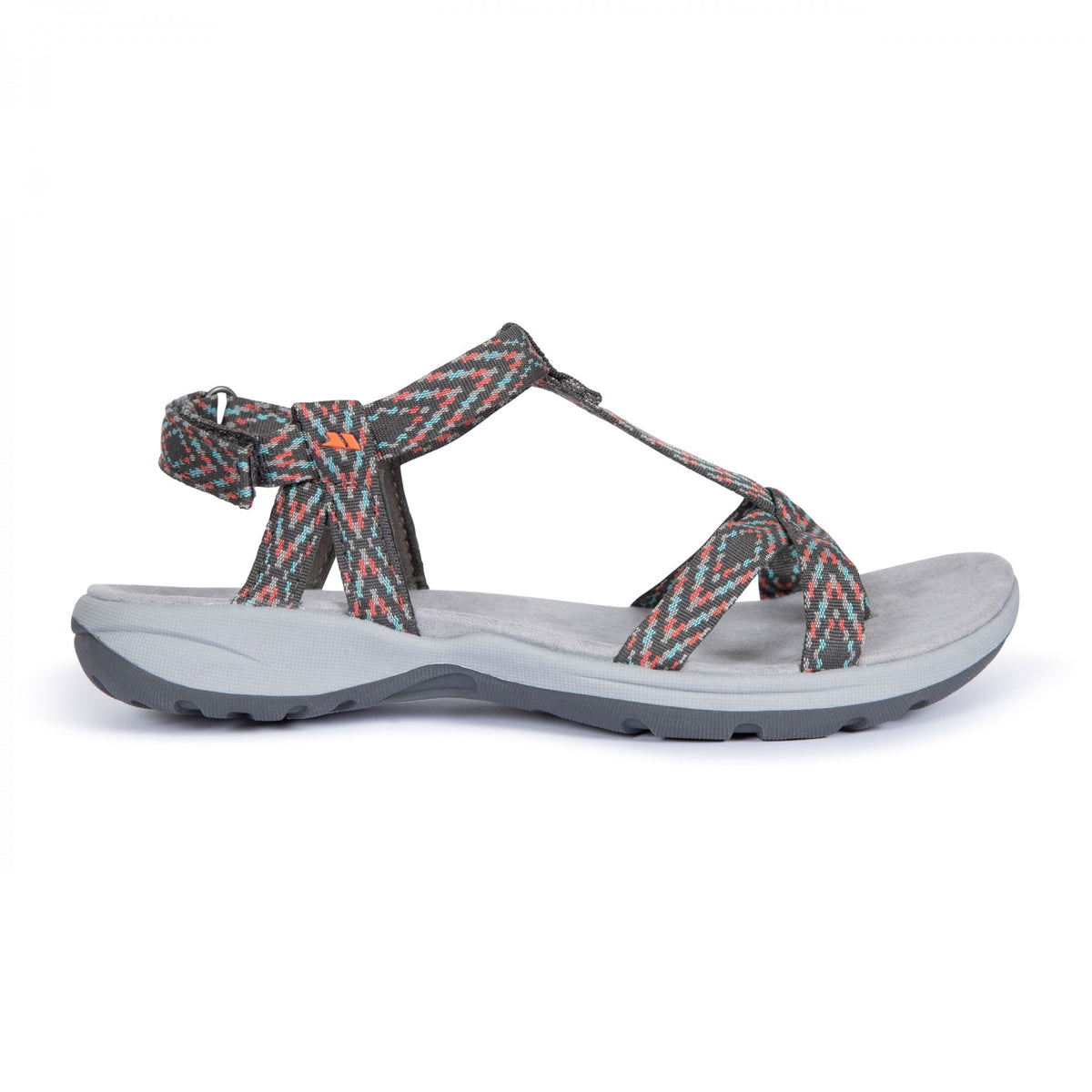 Carbon - Front - Trespass Womens-Ladies Hueco Sandals