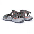 Carbon - Side - Trespass Womens-Ladies Hueco Sandals