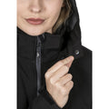 Black - Back - Trespass Womens-Ladies Bela II Waterproof Softshell Jacket