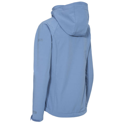 Denim Blue - Back - Trespass Womens-Ladies Bela II Waterproof Soft Shell Jacket