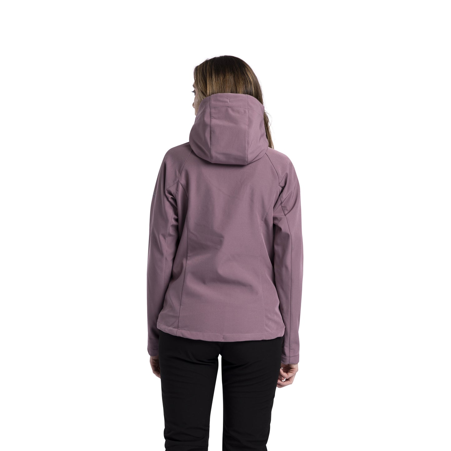 Rose Tone - Back - Trespass Womens-Ladies Bela II Waterproof Soft Shell Jacket