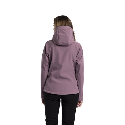 Rose Tone - Back - Trespass Womens-Ladies Bela II Waterproof Soft Shell Jacket