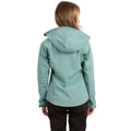 Teal Mist - Side - Trespass Womens-Ladies Bela II Waterproof Softshell Jacket