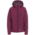 Grape Wine - Front - Trespass Womens-Ladies Bela II Waterproof Soft Shell Jacket