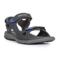 Carbon - Front - Trespass Mens Naylor Active Sandals