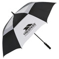 Black-White - Front - Trespass Catterick Automatic Umbrella