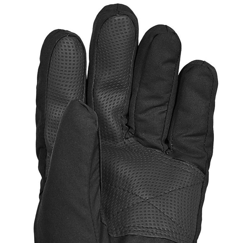 Black - Side - Trespass Childrens-Kids Ruri II Winter Ski Gloves