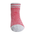 Raspberry Marl - Side - Trespass Childrens-Kids Vic Anti-Blister Boot Socks