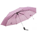 Mauve Plant Print - Front - Trespass Maggiemay Automatic Umbrella