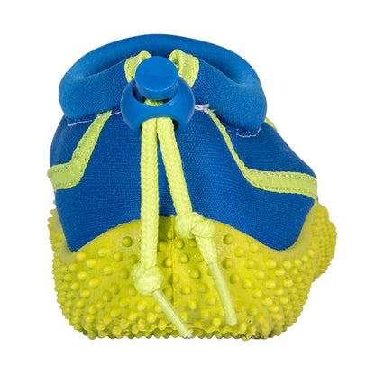 Blue - Back - Trespass Childrens Boys Squidder Slip On Aqua Shoes
