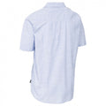 Chambray - Back - Trespass Mens Saratov Short Sleeve Casual Shirt