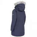 Navy - Back - Trespass Childrens Girls Fame Waterproof Parka Jacket