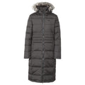 Black - Front - Trespass Womens-Ladies Phyllis Parka Down Jacket