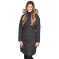 Black - Back - Trespass Womens-Ladies Phyllis Parka Down Jacket