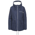 Navy - Front - Trespass Womens-Ladies Forever Wateproof Parka Jacket