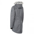 Black-Silver Grey - Back - Trespass Womens-Ladies Thundery Waterproof Jacket