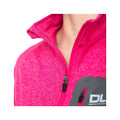 Raspberry Marl - Side - Trespass Womens-Ladies Darby Long Sleeve Full Zip Active Top