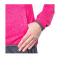 Raspberry Marl - Pack Shot - Trespass Womens-Ladies Darby Long Sleeve Full Zip Active Top