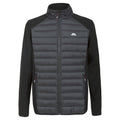 Black - Front - Trespass Mens Saunter Full Zip Fleece Jacket