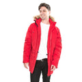 Red - Pack Shot - Trespass Mens Jaydin Waterproof Jacket