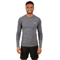 Bright Blue Marl - Front - Trespass Mens Timo Long Sleeve Active Top