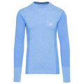 Bright Blue Marl - Back - Trespass Mens Timo Long Sleeve Active Top