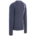 Navy Marl - Side - Trespass Mens Timo Long Sleeve Active Top