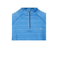 Bright Blue - Side - Trespass Mens Birney Long Sleeve Active Top