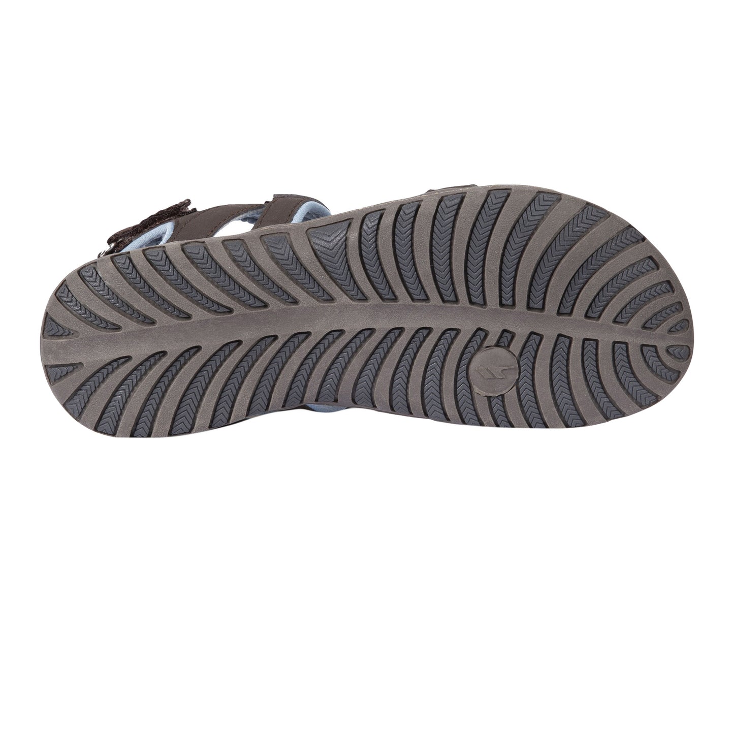 Coffee - Back - Trespass Womens-Ladies Serac Walking Sandals