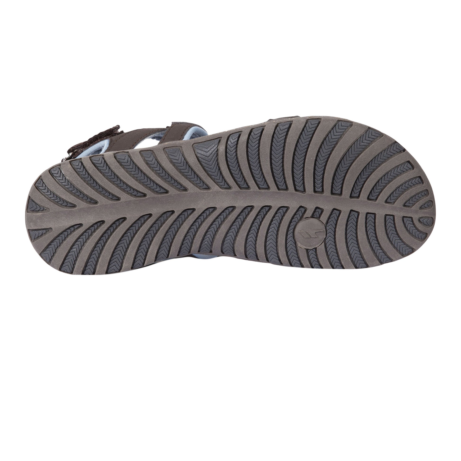 Coffee - Back - Trespass Womens-Ladies Serac Walking Sandals