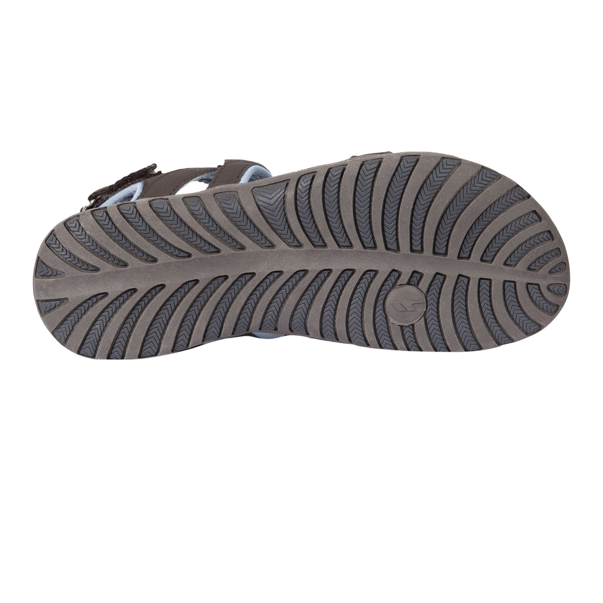 Coffee - Back - Trespass Womens-Ladies Serac Walking Sandals