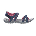 Navy Dusty Rose - Back - Trespass Womens-Ladies Serac Walking Sandals