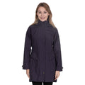 Ink - Side - Trespass Womens-Ladies Rainy Day Waterproof Jacket