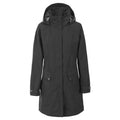Black - Front - Trespass Womens-Ladies Rainy Day Waterproof Jacket