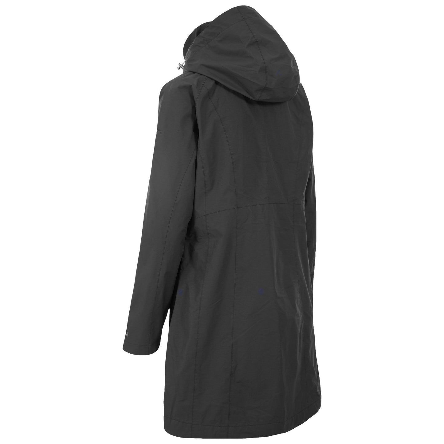 Black - Back - Trespass Womens-Ladies Rainy Day Waterproof Jacket