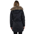 Black - Side - Trespass Womens-Ladies Eternally Waterproof Parka Jacket