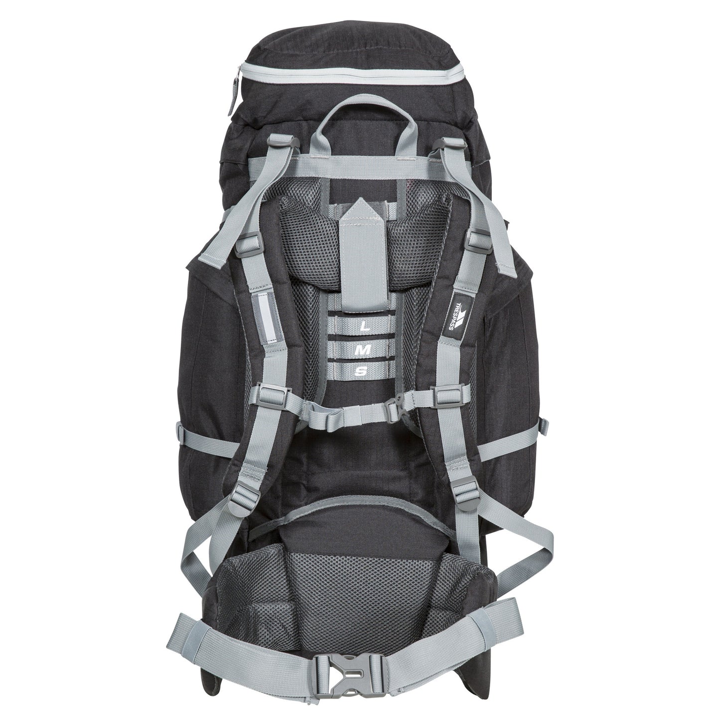 Ash - Back - Trespass Trek 66 Backpack-Rucksack (66 Litres)