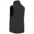 Black - Back - Trespass Womens-Ladies Norma Softshell Sleeveless Gilet