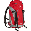 Red Tone - Front - Trespass Trek 33 Rucksack-Backpack (33 Litres)