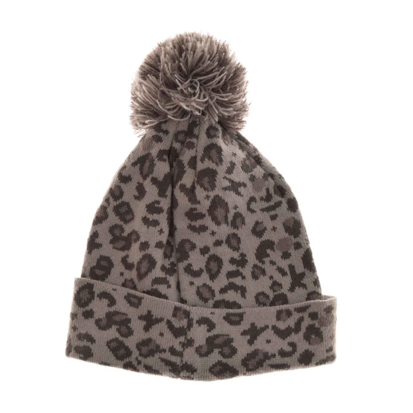 Platinum - Back - Trespass Childrens Girls Sarafina Pom Pom Beanie