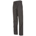 BLACK - Front - Trespass Womens-Ladies Terra Walking Trousers