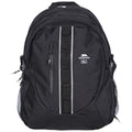 Black - Front - Trespass Deptron Day Backpack-Rucksack (30 Litres)