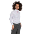 RAINBOW SPOT - Side - Trespass Womens-Ladies Betty II 1-2 Zip Long Sleeve Top